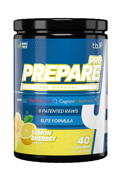Trained By JP PREpare Pro 400g - Pre Workout – elitesuppsuk