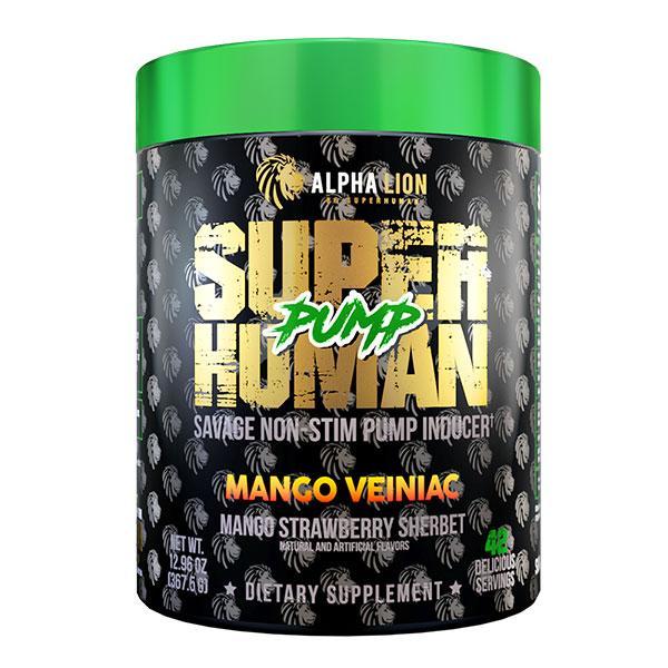 Alpha Lion Superhuman Pump Non Stim Pre Workout (367.5g 21 Servi