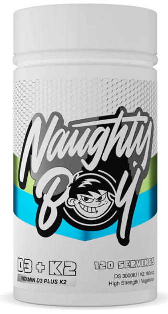NaughtyBoy Vitamin D3 + K2 Caps