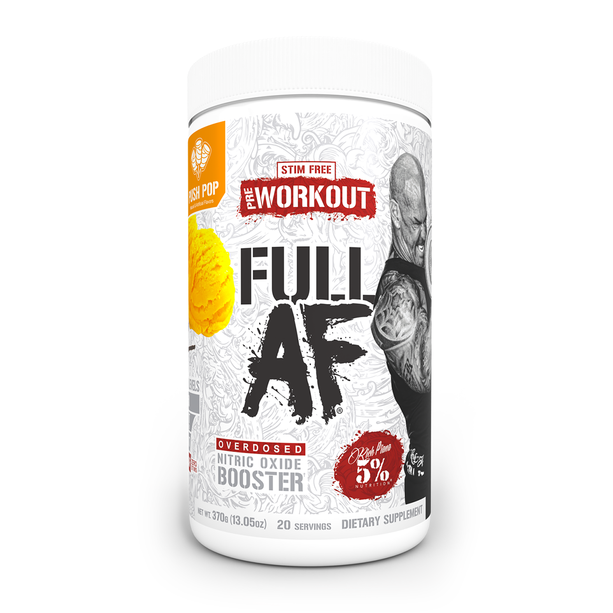 5% Nutrition Full As F*ck Non-Stim Pre Workout 20 Serv