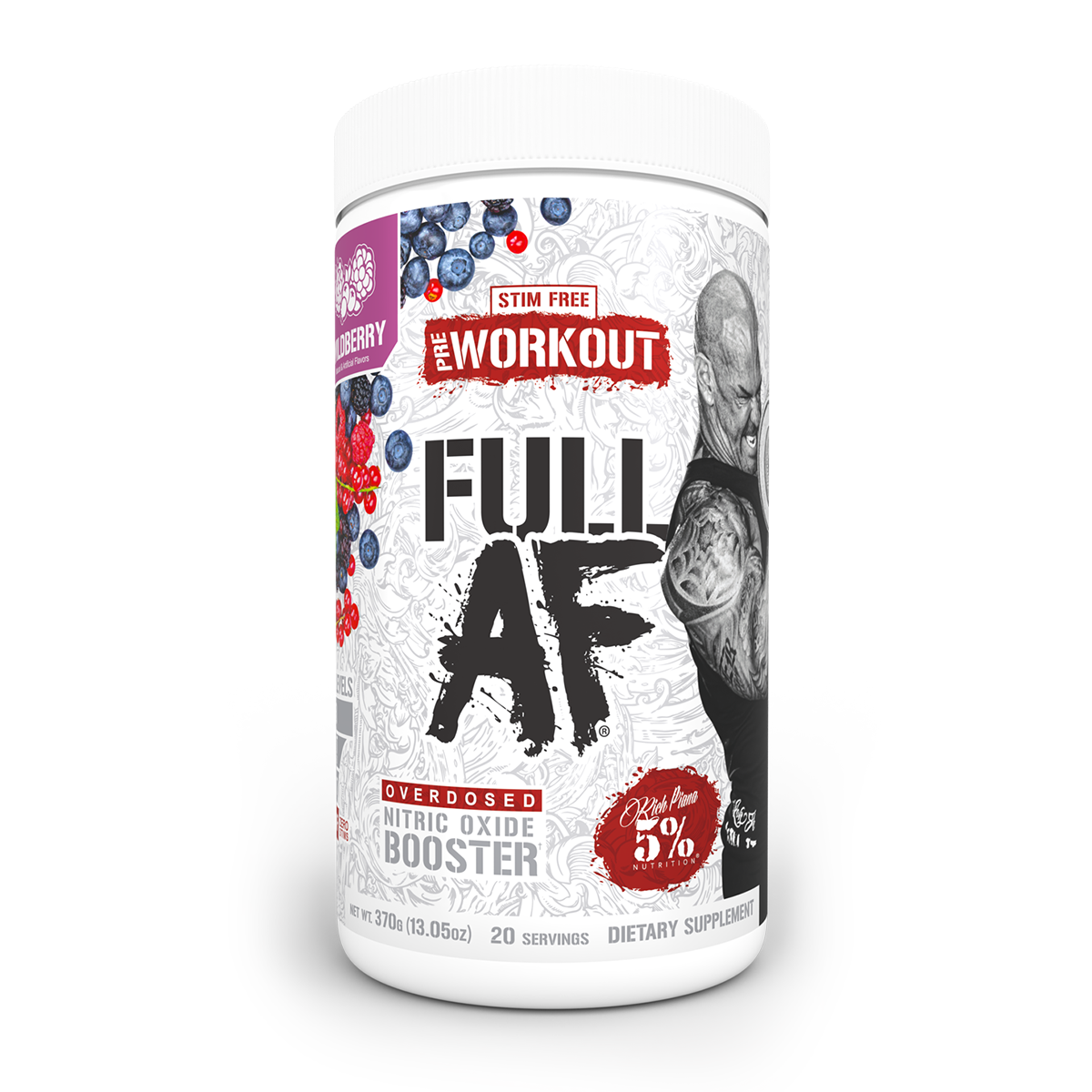 5% Nutrition Full As F*ck Non-Stim Pre Workout 20 Serv