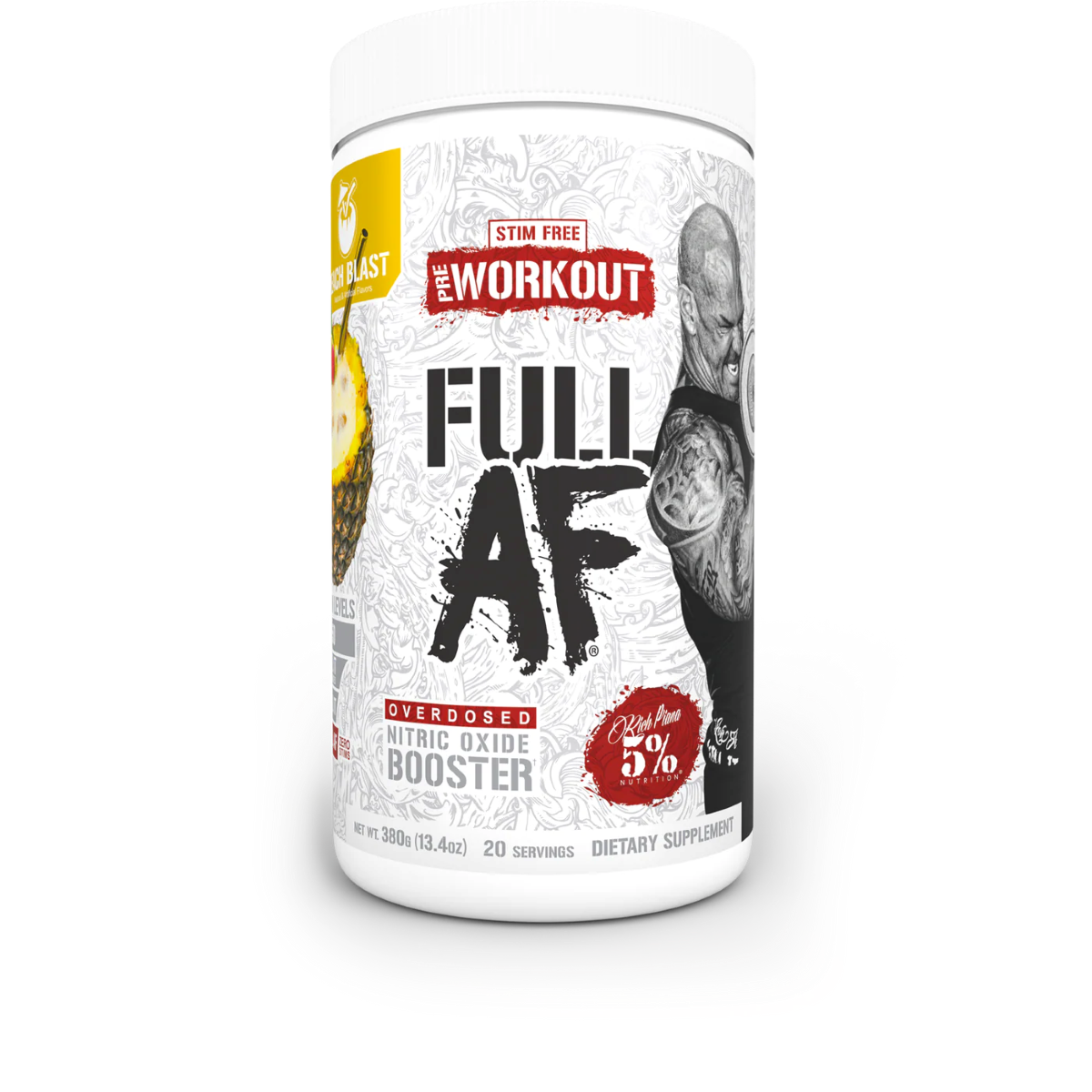 5% Nutrition Full As F*ck Non-Stim Pre Workout 20 Serv