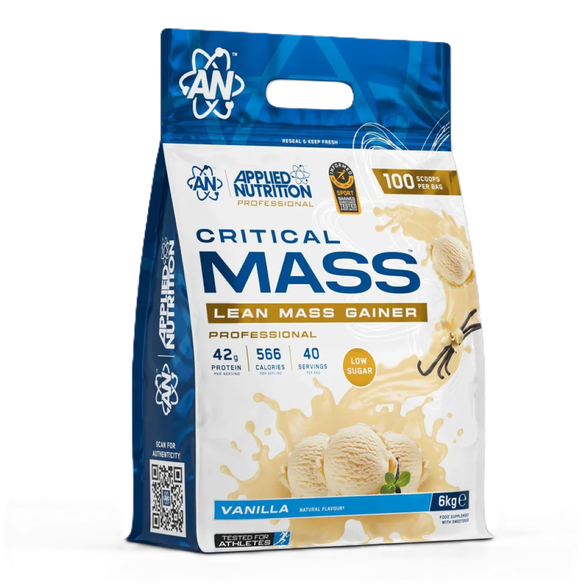 Applied Nutrition Critical Mass Professional - Lean Mass Gainer 6kg