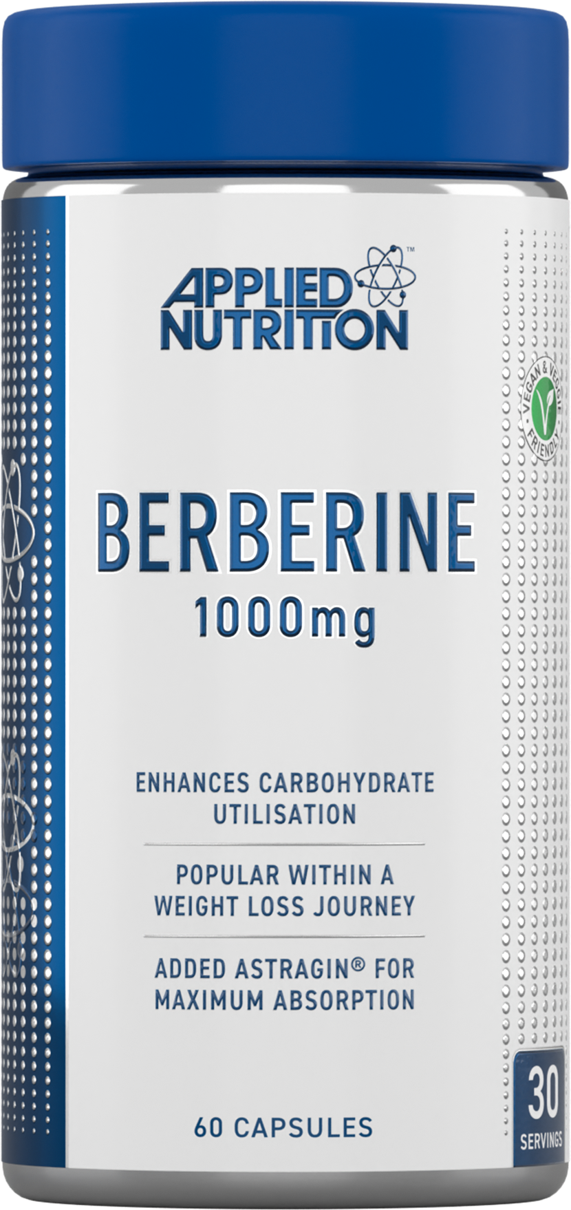 Applied Nutrition Berberine 1000mg with Astragin