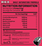 Beast Pharm Big D 30 Serv Daily Saturation Formula