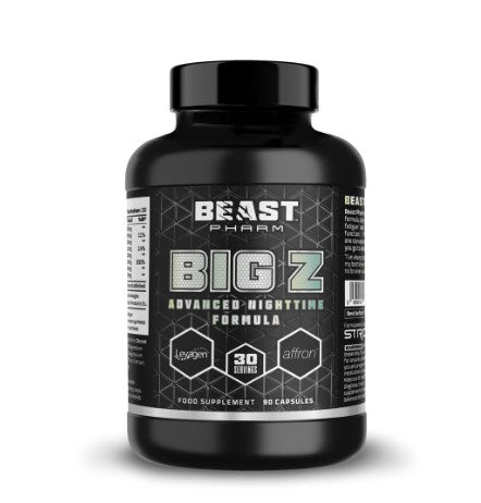 Beast Pharm Big Z 30 Serv Advanced Nighttime Formula