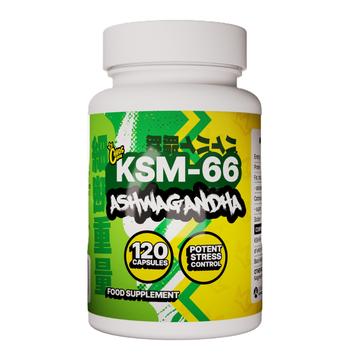 Chaos Crew KSM-66 Ashwagandha Caps
