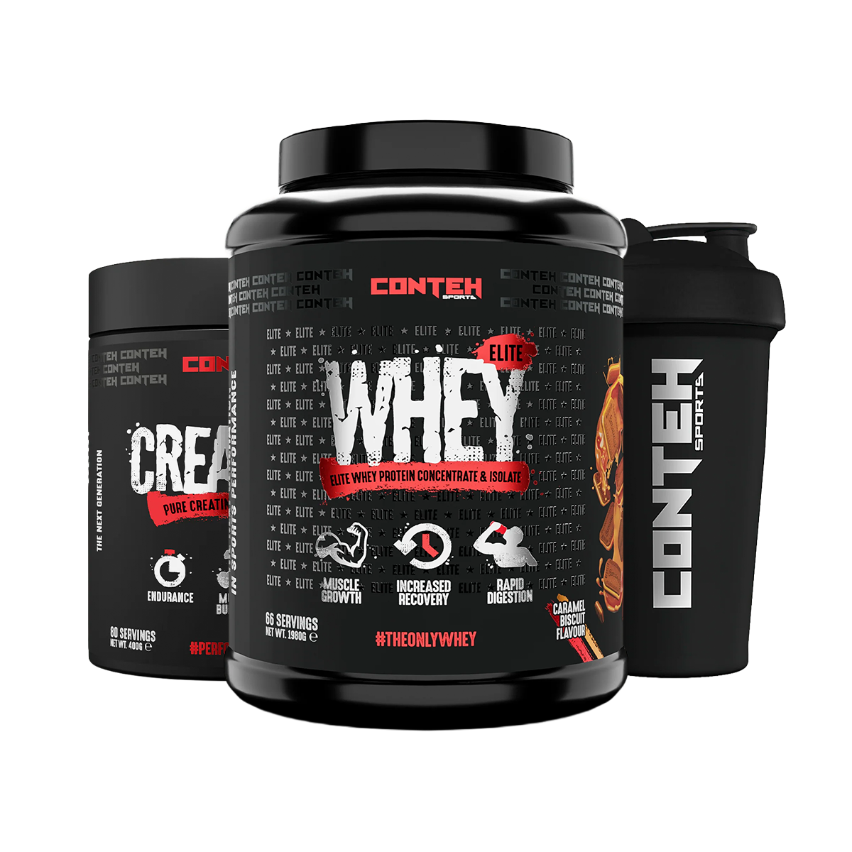 Conteh Sports Elite Whey Protein 1980g