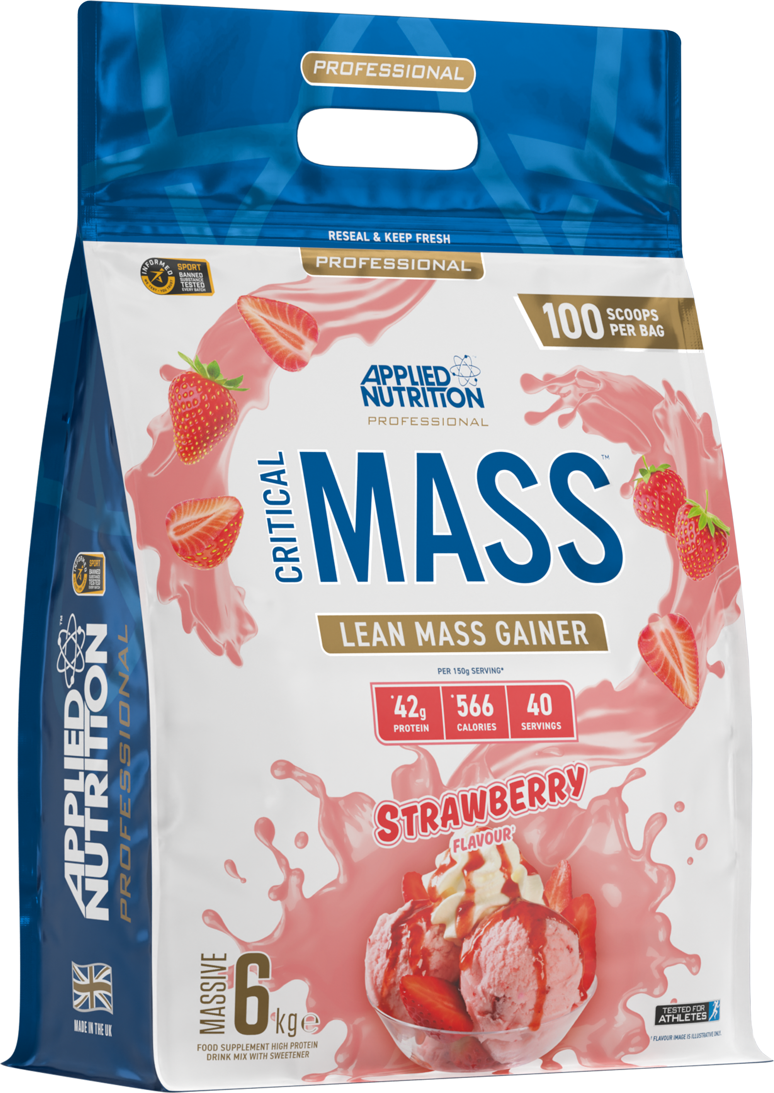 Applied Nutrition Critical Mass Professional - Lean Mass Gainer 6kg