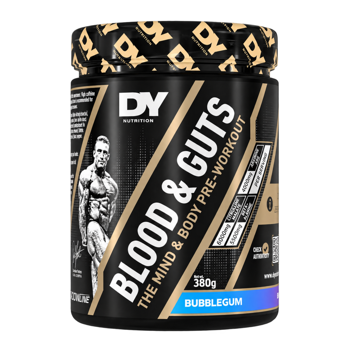 DY Nutrition Blood and Guts 380g - Pre Workout