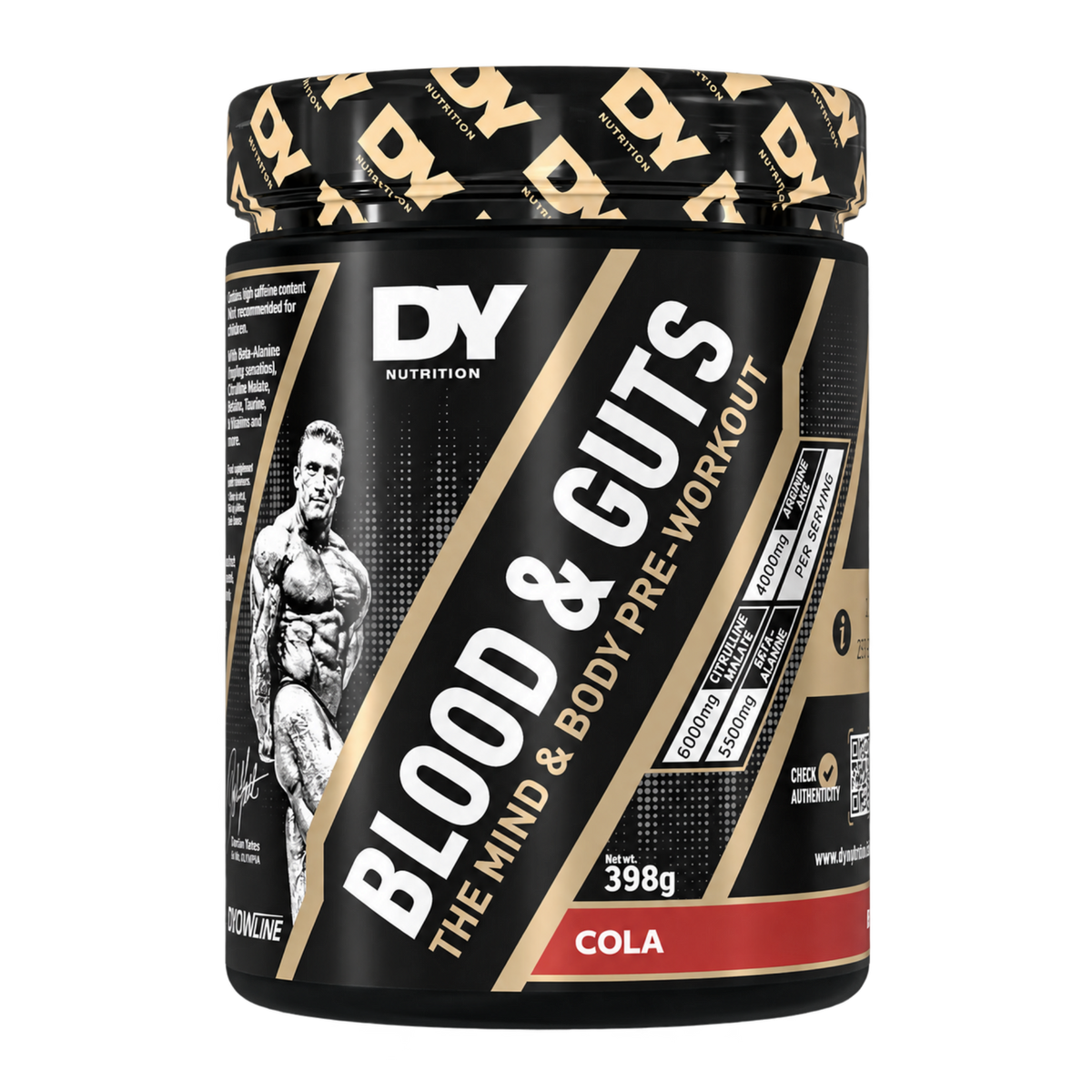 DY Nutrition Blood and Guts 380g - Pre Workout