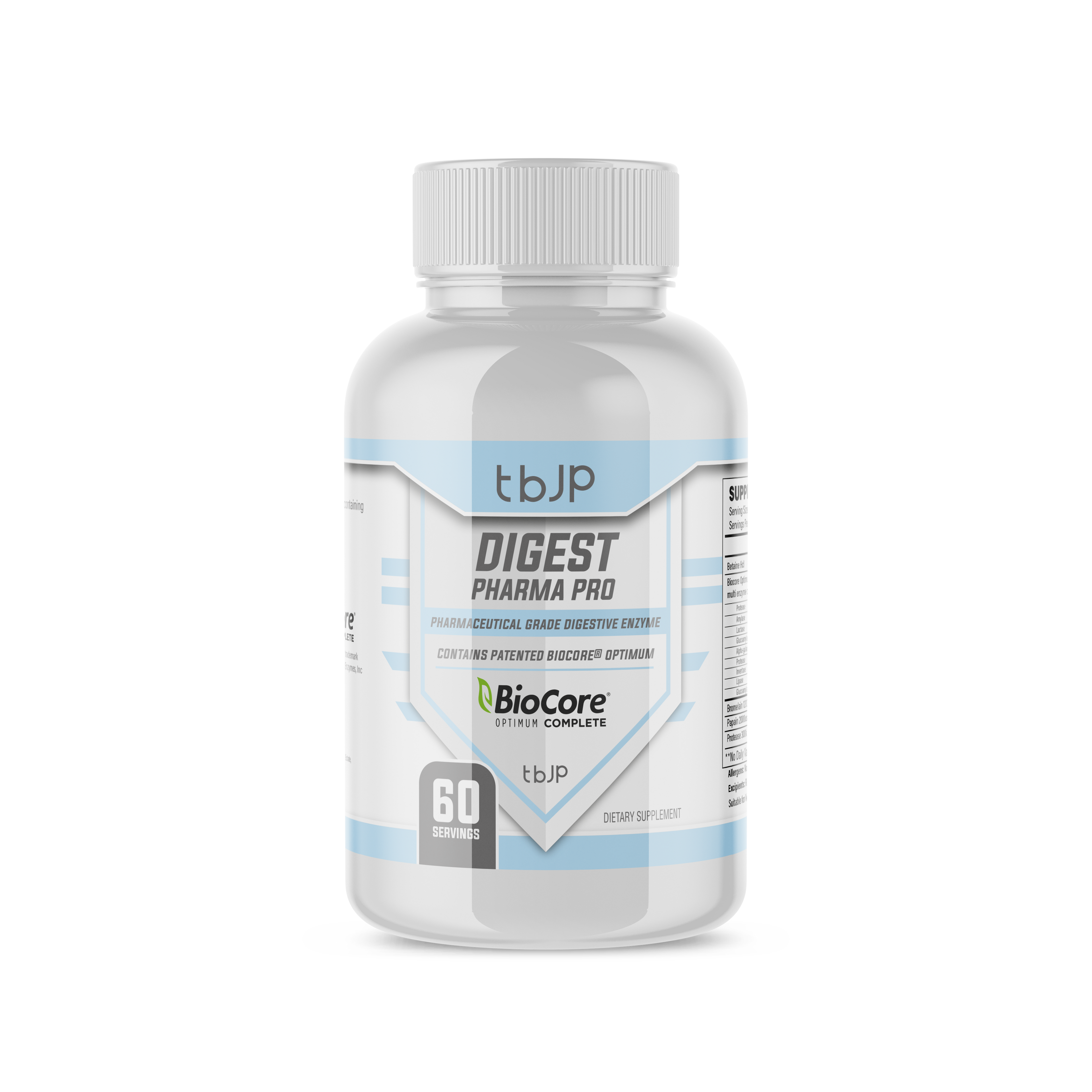 Trained by JP Digest Pharma Pro Digestive Enzyme 60 Caps