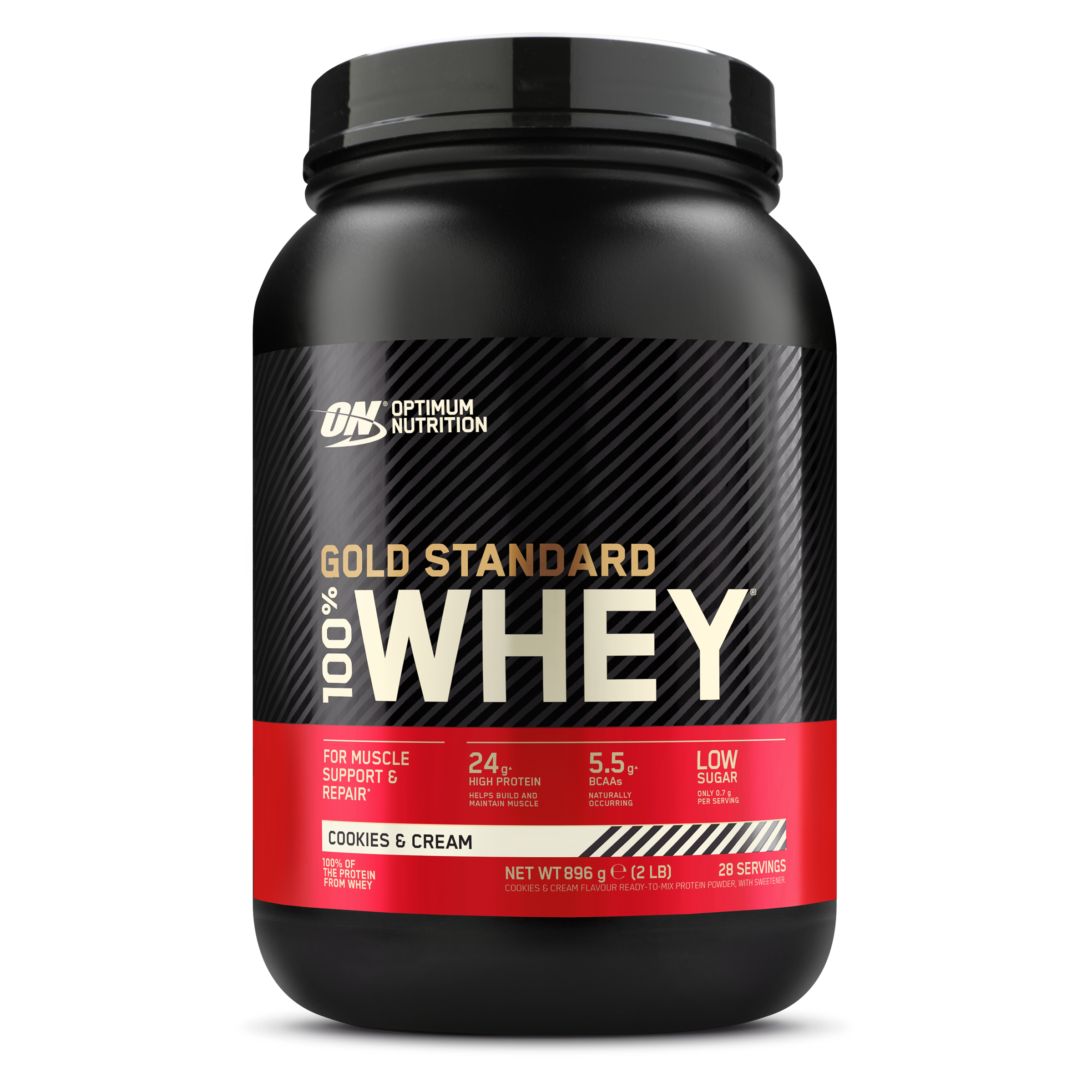 Optimum Nutrition Gold Standard Whey Protein (Free Shaker & Sample)*