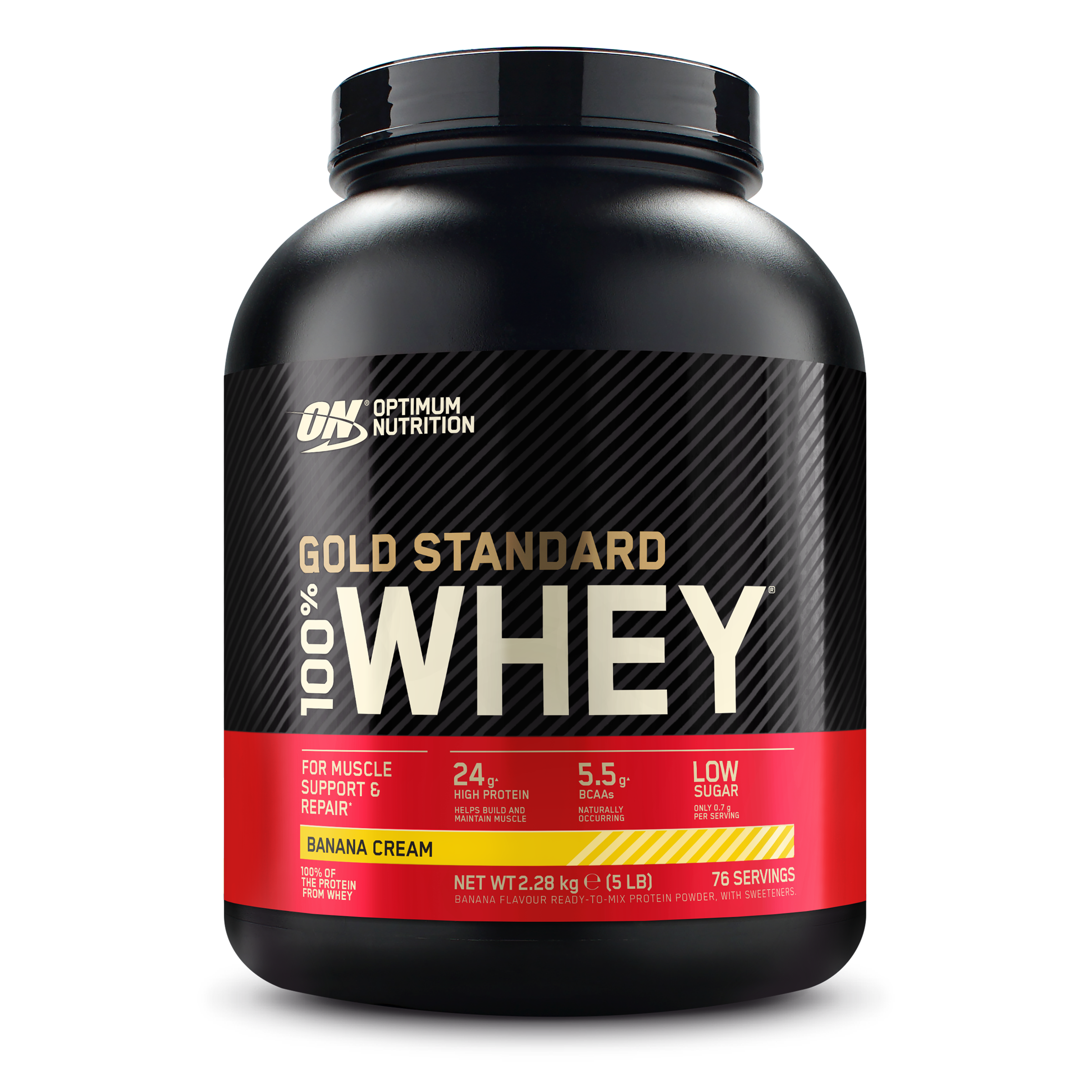 Optimum Nutrition Gold Standard Whey Protein (Free Shaker & Sample)*