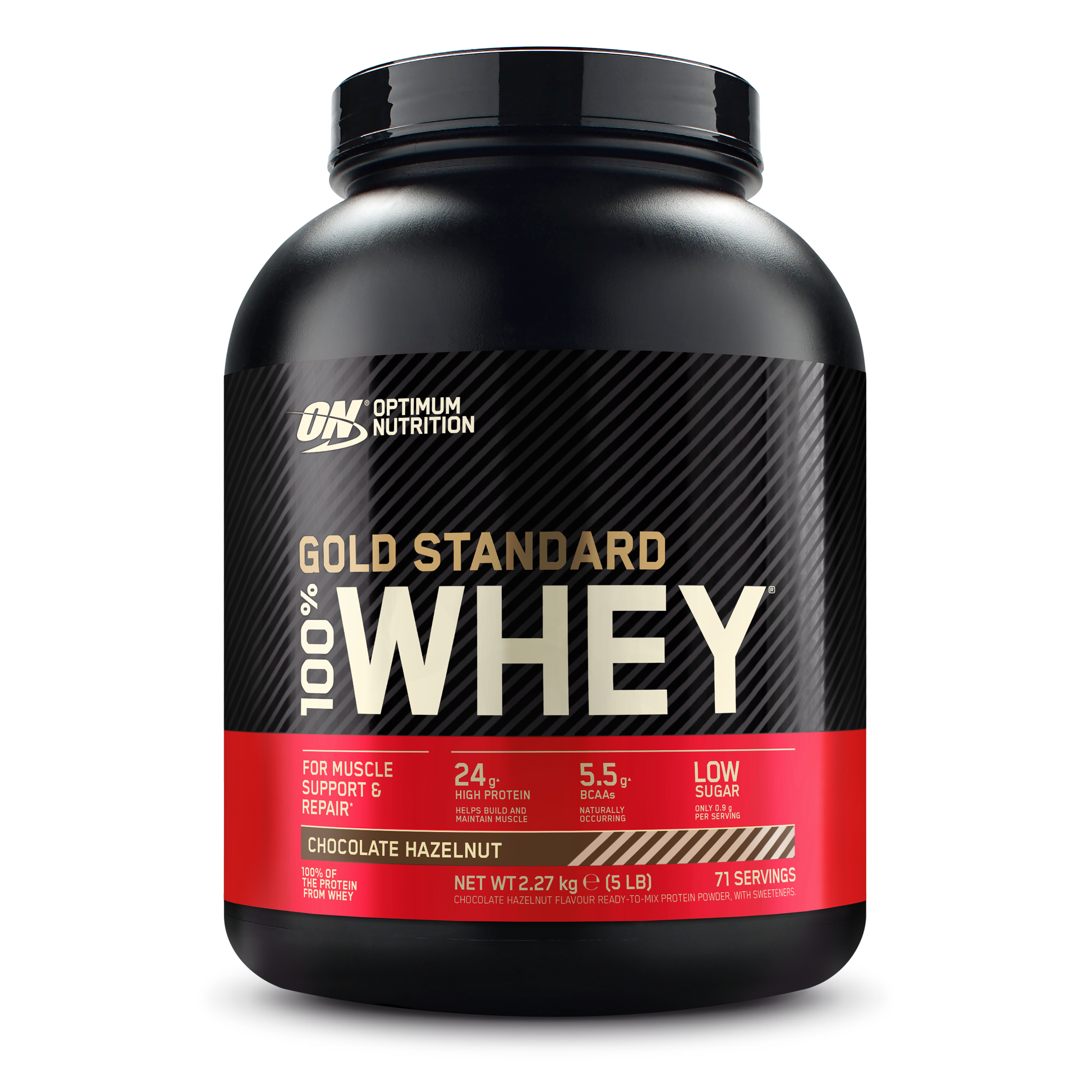 Optimum Nutrition Gold Standard Whey Protein (Free Shaker & Sample)*