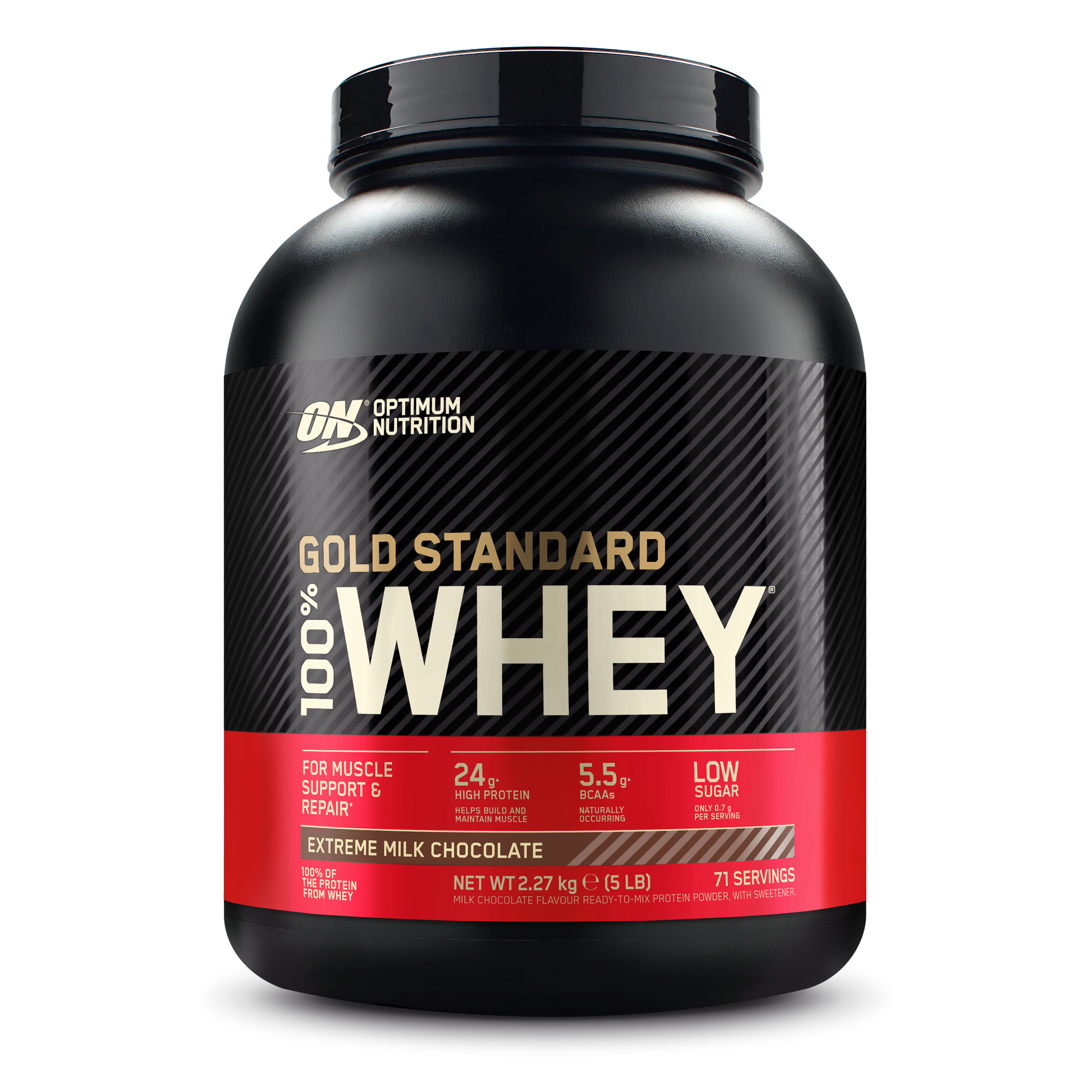 Optimum Nutrition Gold Standard Whey Protein (Free Shaker & Sample)*