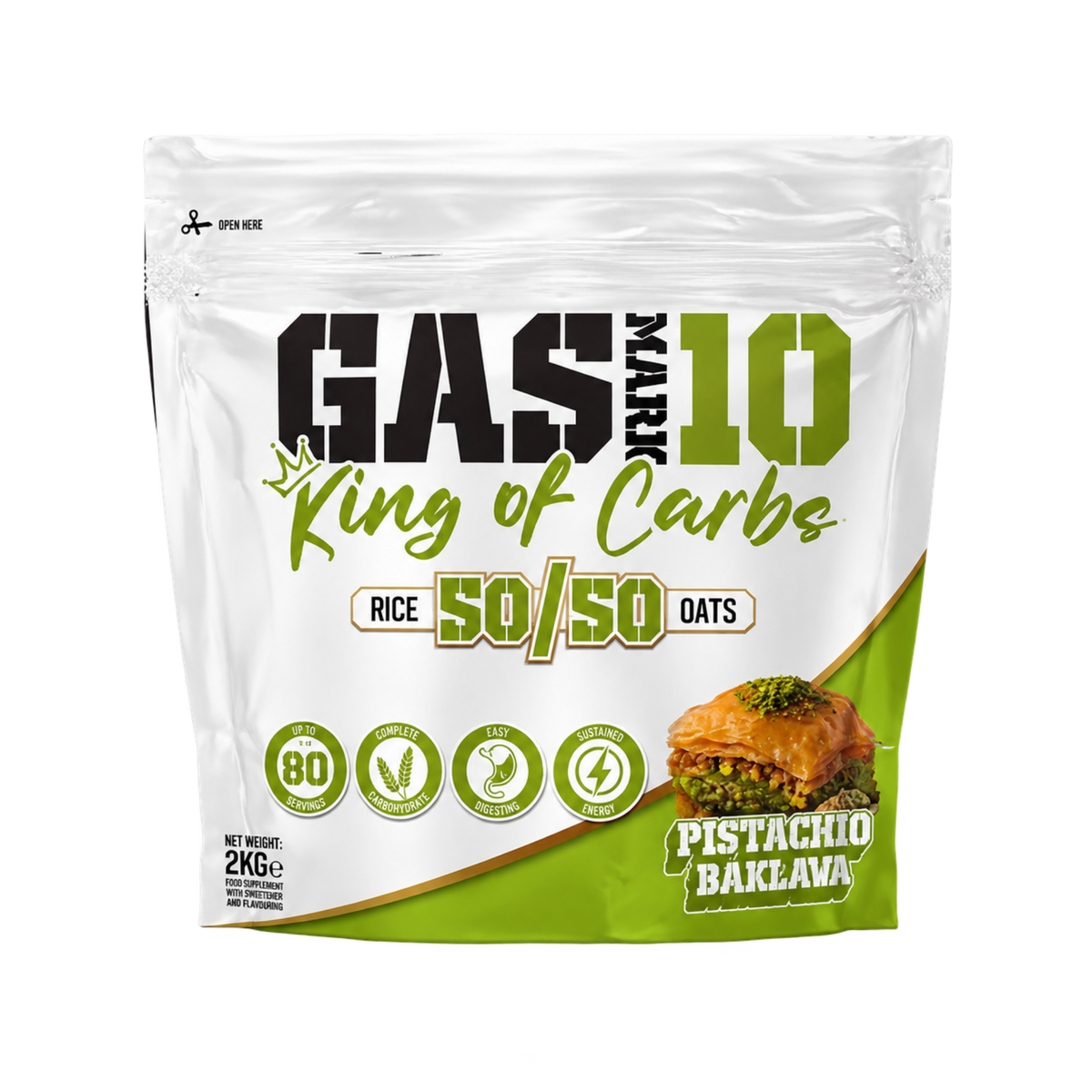 Gas Mark 10 50/50 King of Carbs 2kg