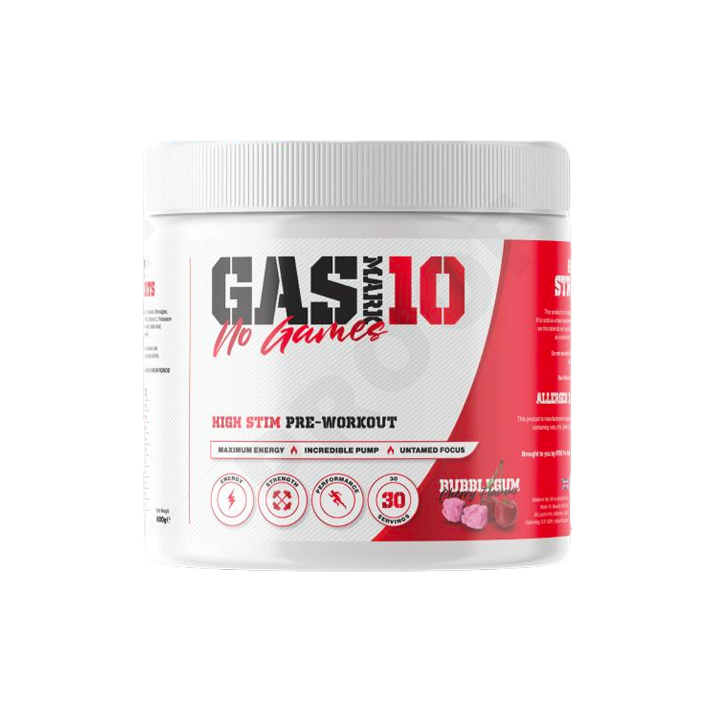 Gas Mark 10 No Games High Stim Pre Workout 30 Serv