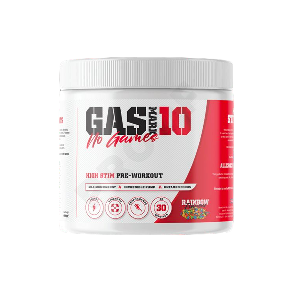 Gas Mark 10 No Games High Stim Pre Workout 30 Serv