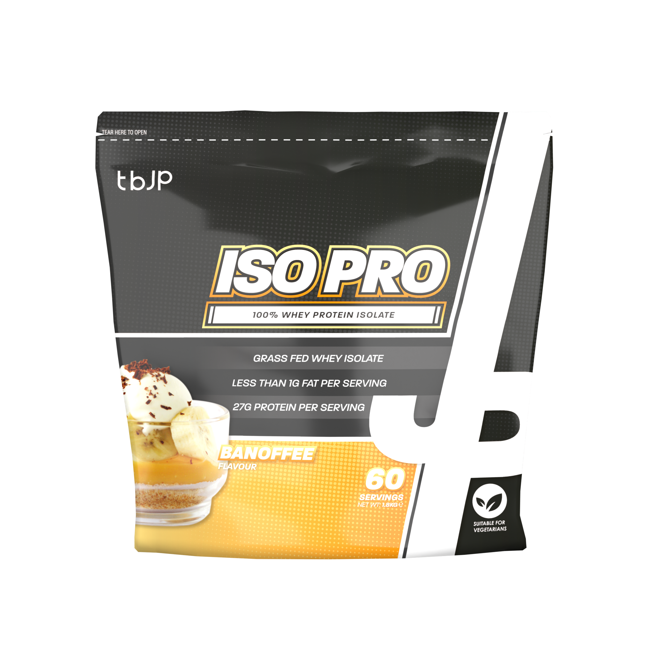 Trained by JP ISO PRO 100% Whey Protein Isolate 1.8kg