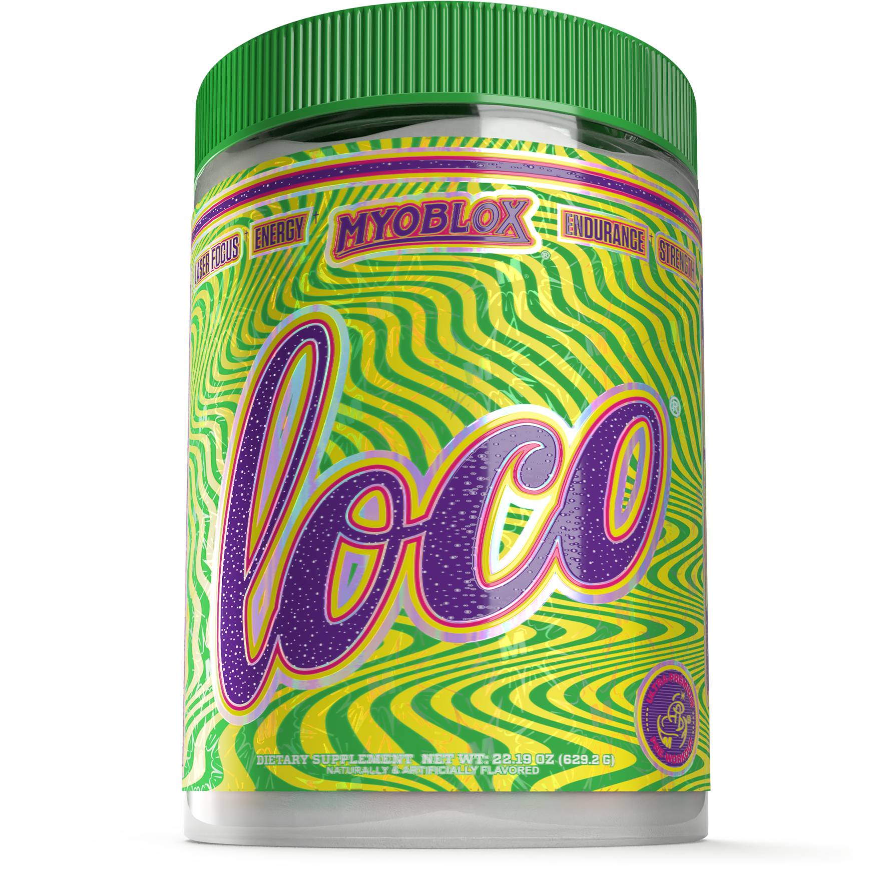 MyoBlox Loco Pre-Workout 40 Serv (FREE SHAKER)