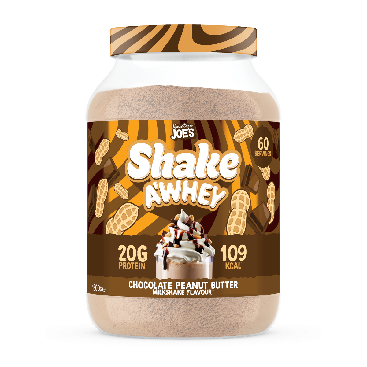 Mountain Joe's Shake A Whey 1.8Kg