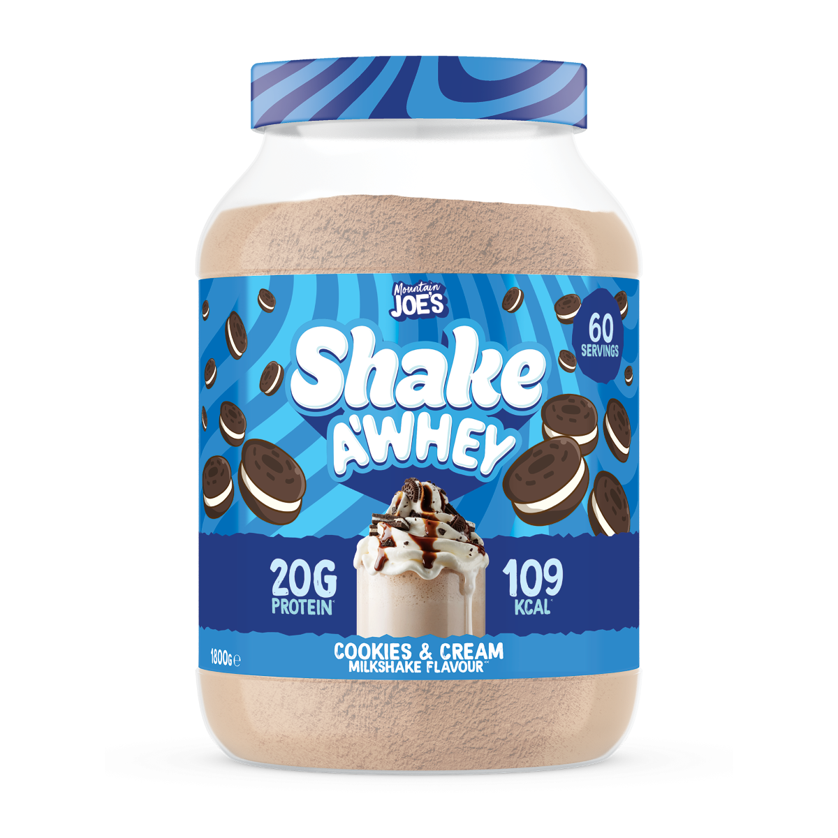 Mountain Joe's Shake A Whey 1.8Kg