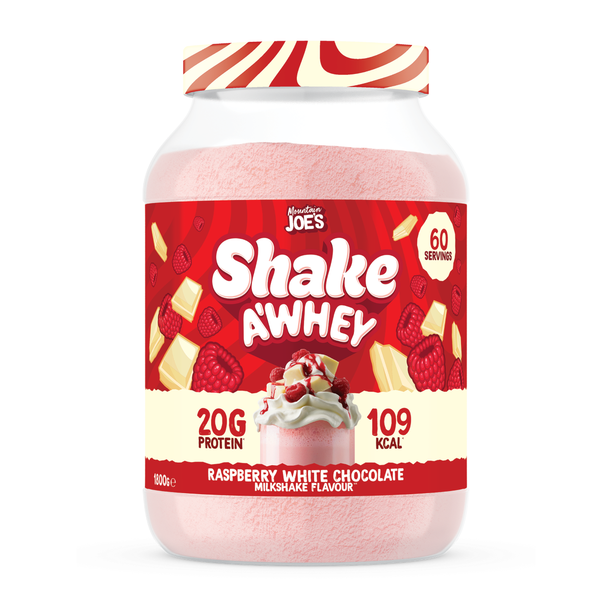 Mountain Joe's Shake A Whey 1.8Kg