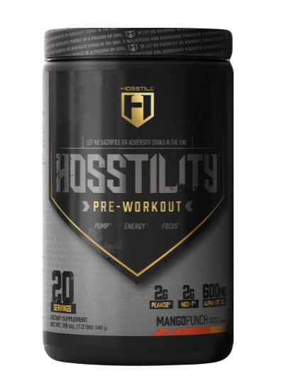 Hosstile Hostility STIM Pre Workout 20 Serv