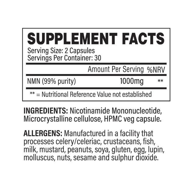 Trained by JP NMN Cellular Health Caps