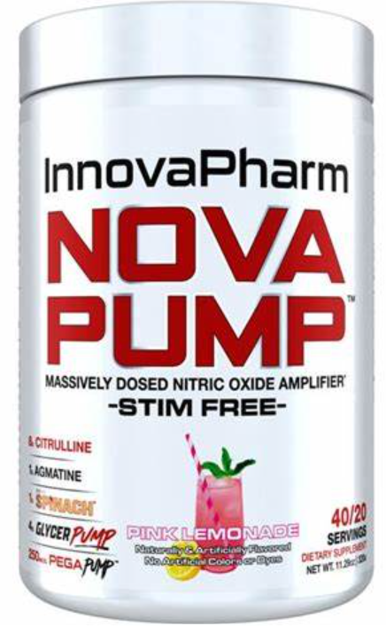 InnovaPharm - Nova Pump - Non Stim Pre-Workout - (320g - 40 Servings) - (Various Flavours)