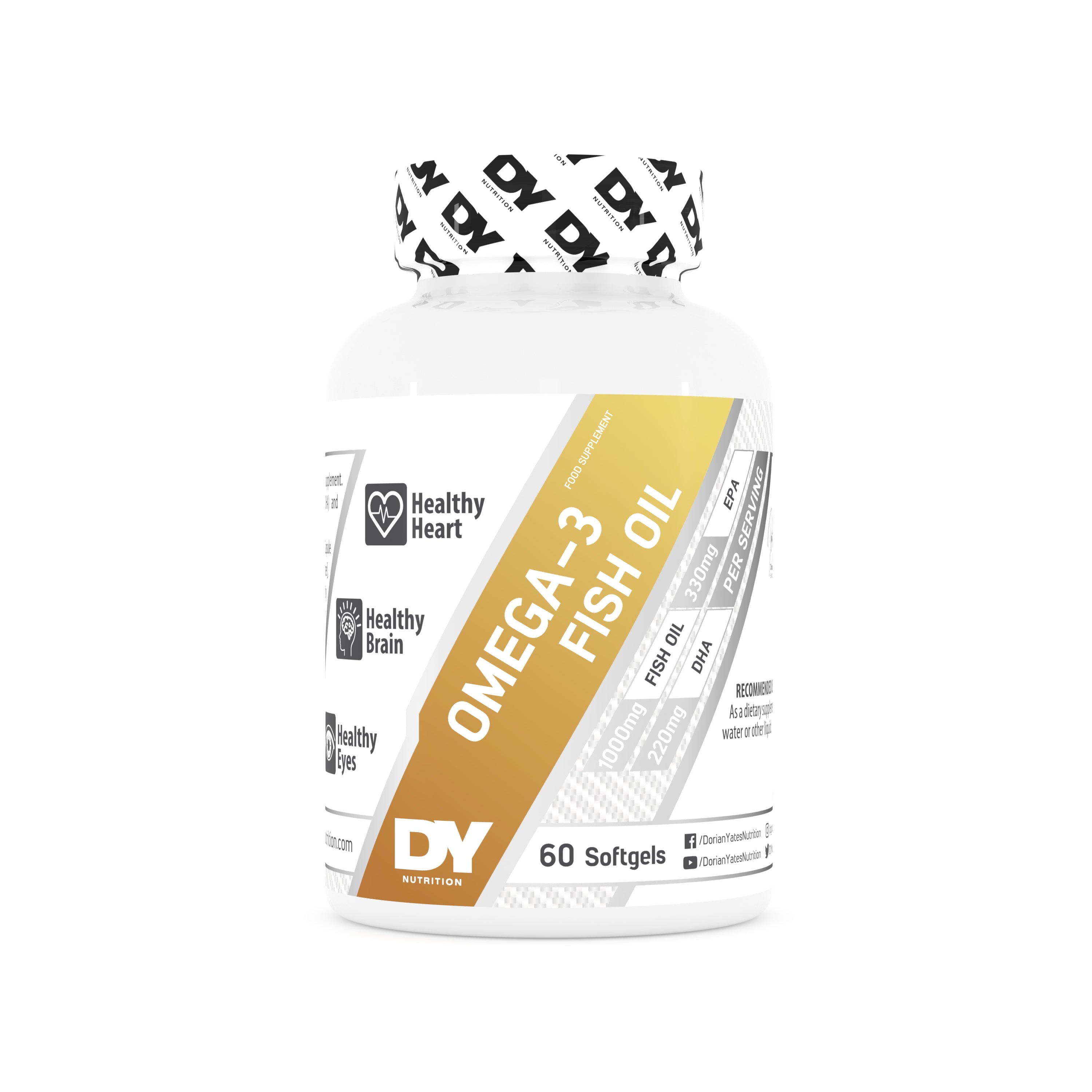 DY Nutrition Omega 3 60 Softgels