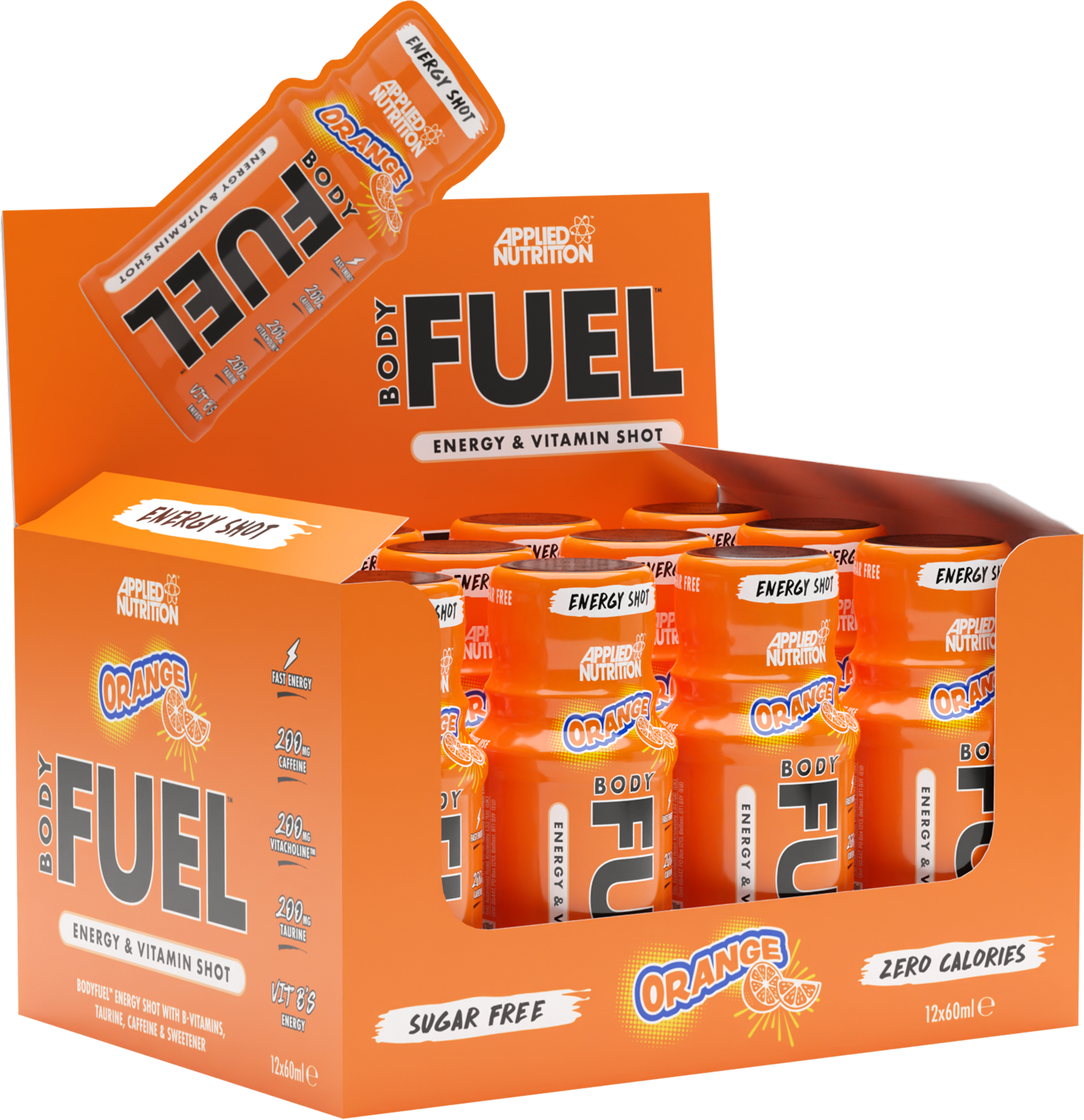 Applied Nutrition Body Fuel Shots 12x60ml