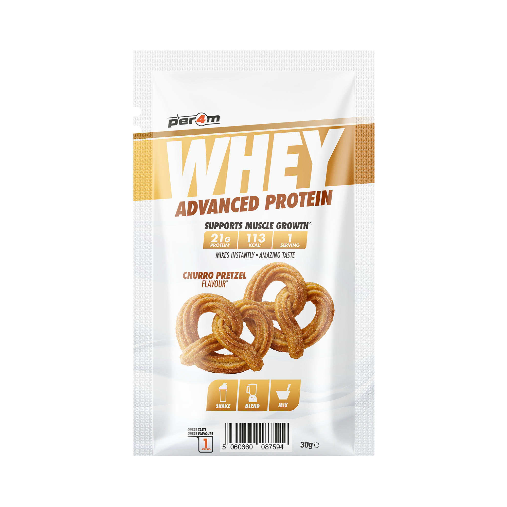 Per4m Whey Protein Sample Sachets 30g