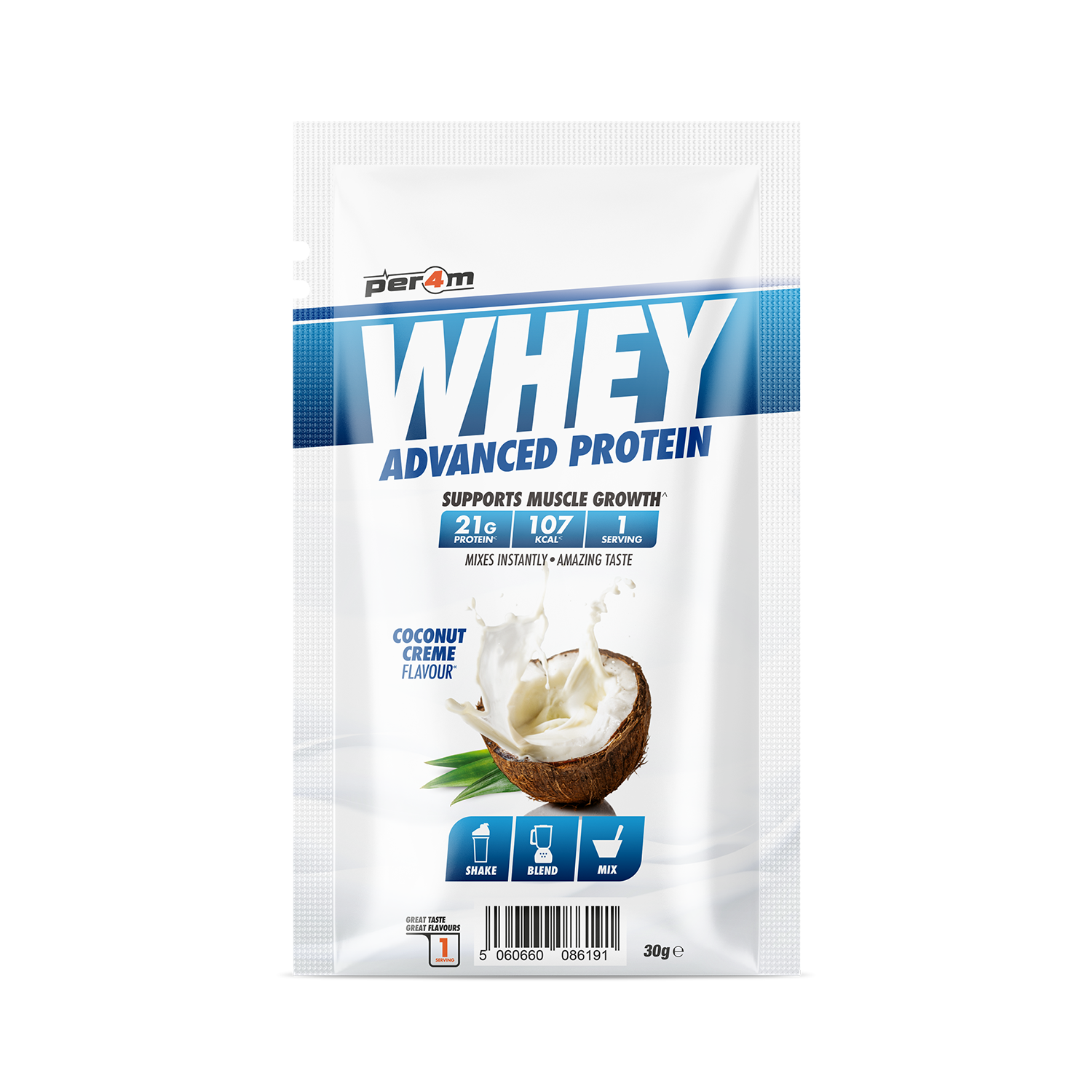 Per4m Whey Protein Sample Sachets 30g