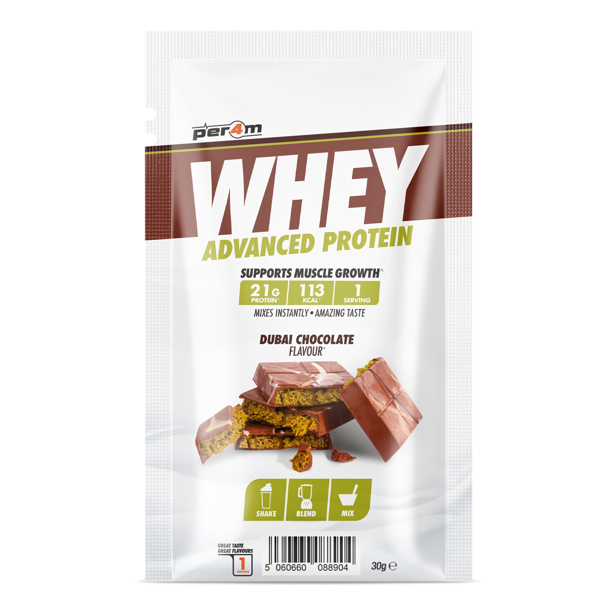 Per4m Whey Protein Sample Sachets 30g