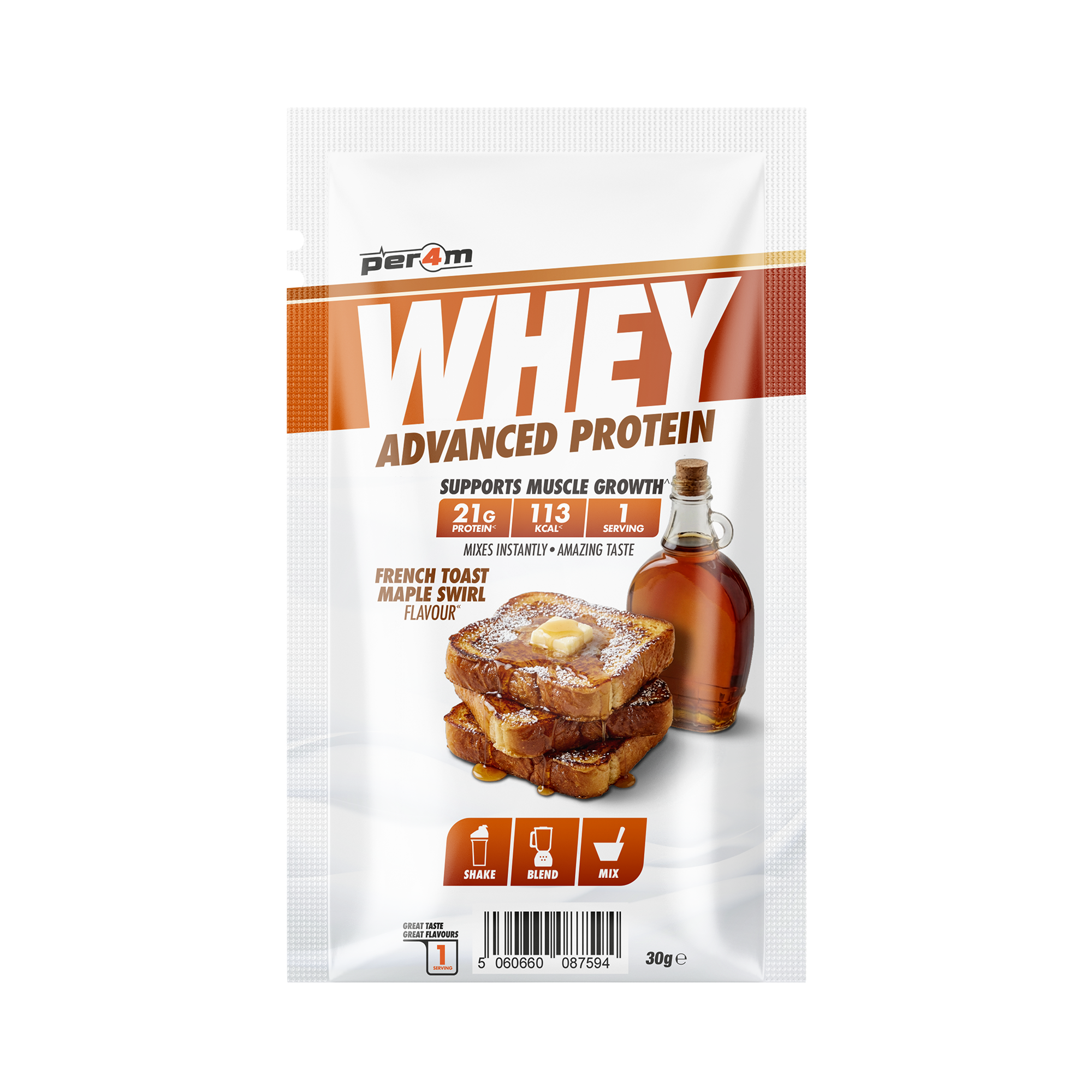 Per4m Whey Protein Sample Sachets 30g