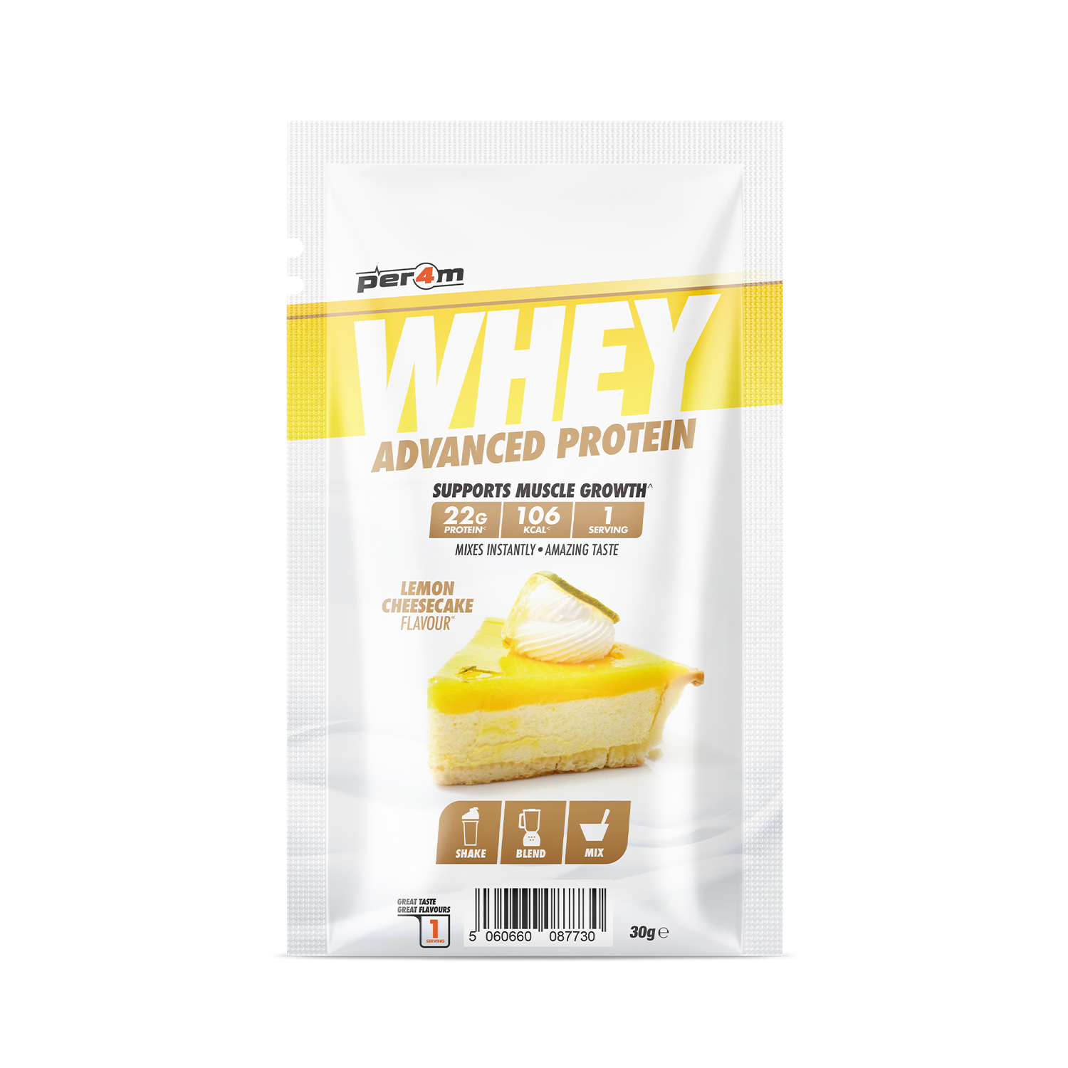 Per4m Whey Protein Sample Sachets 30g