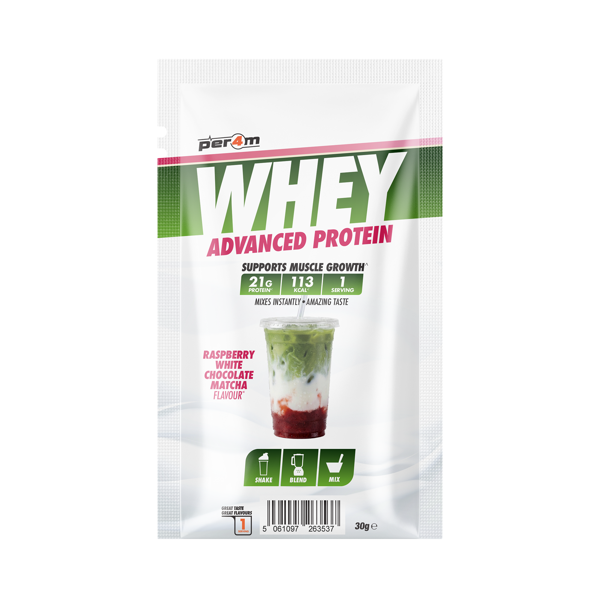 Per4m Whey Protein Sample Sachets 30g