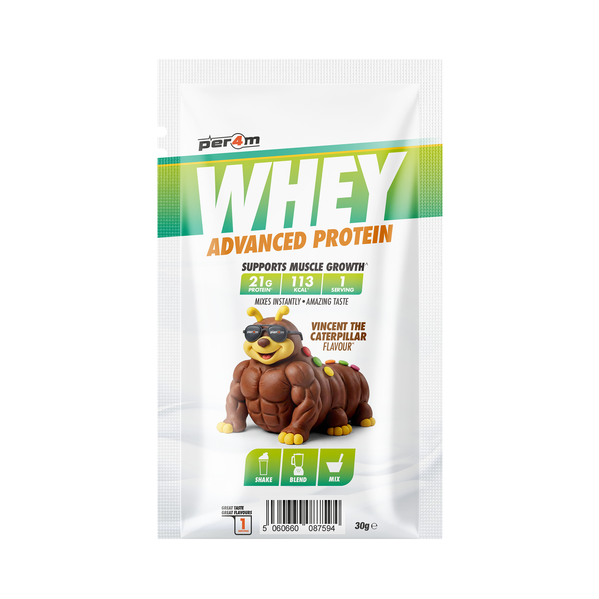 Per4m Whey Protein Sample Sachets 30g