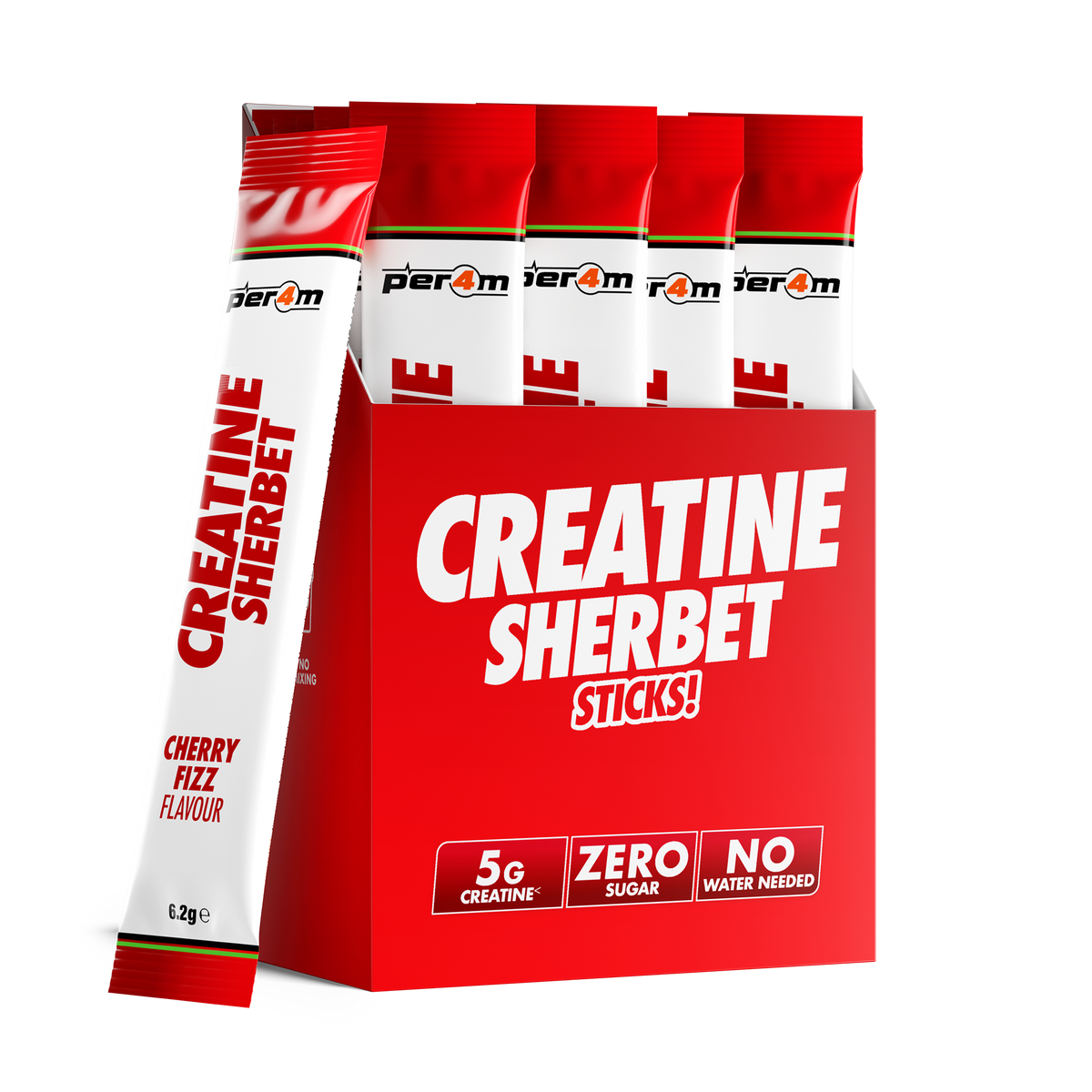 Per4m Creatine Sherbet Sticks 20 Pack