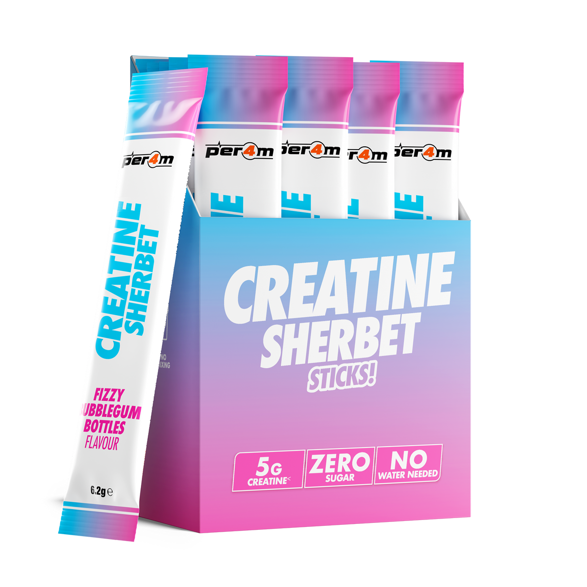 Per4m Creatine Sherbet Sticks 20 Pack