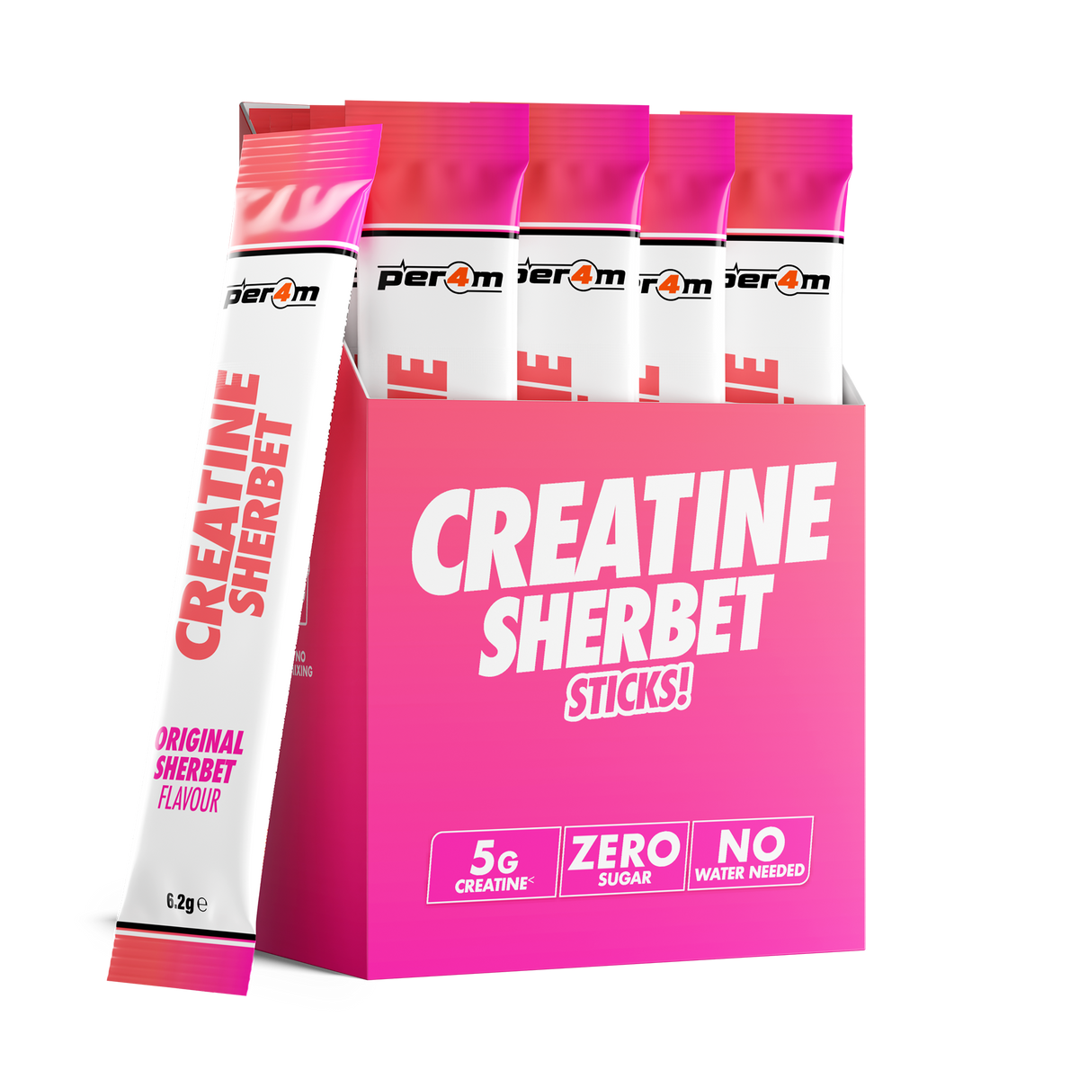 Per4m Creatine Sherbet Sticks 20 Pack