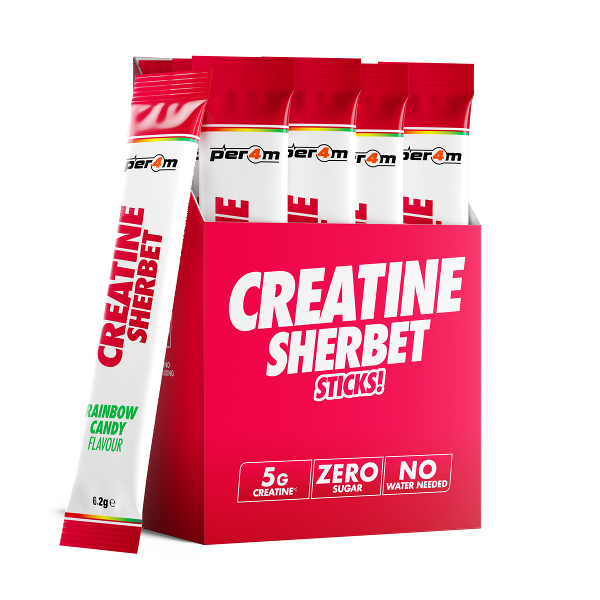 Per4m Creatine Sherbet Sticks 20 Pack