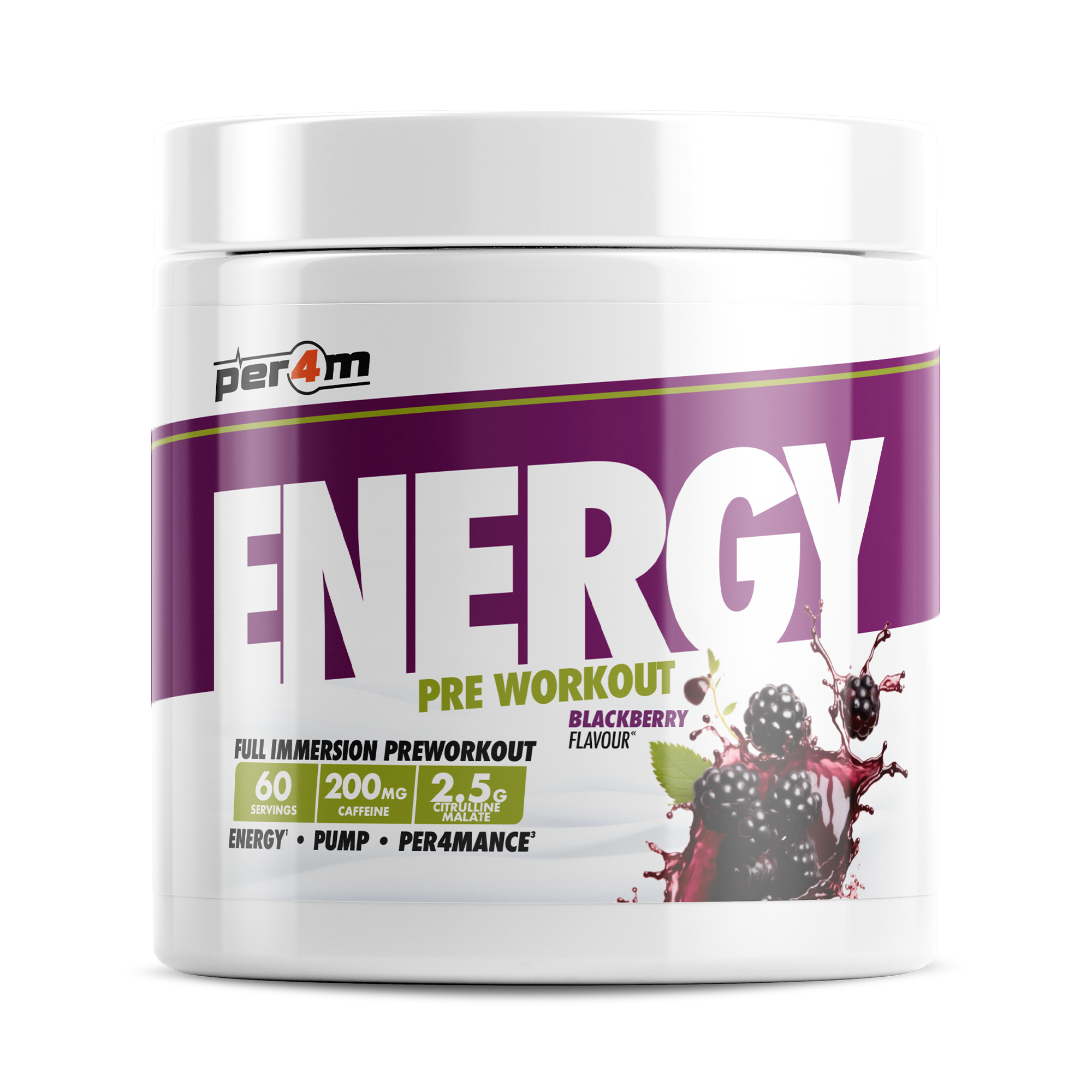 Per4m Energy Pre Workout 390g