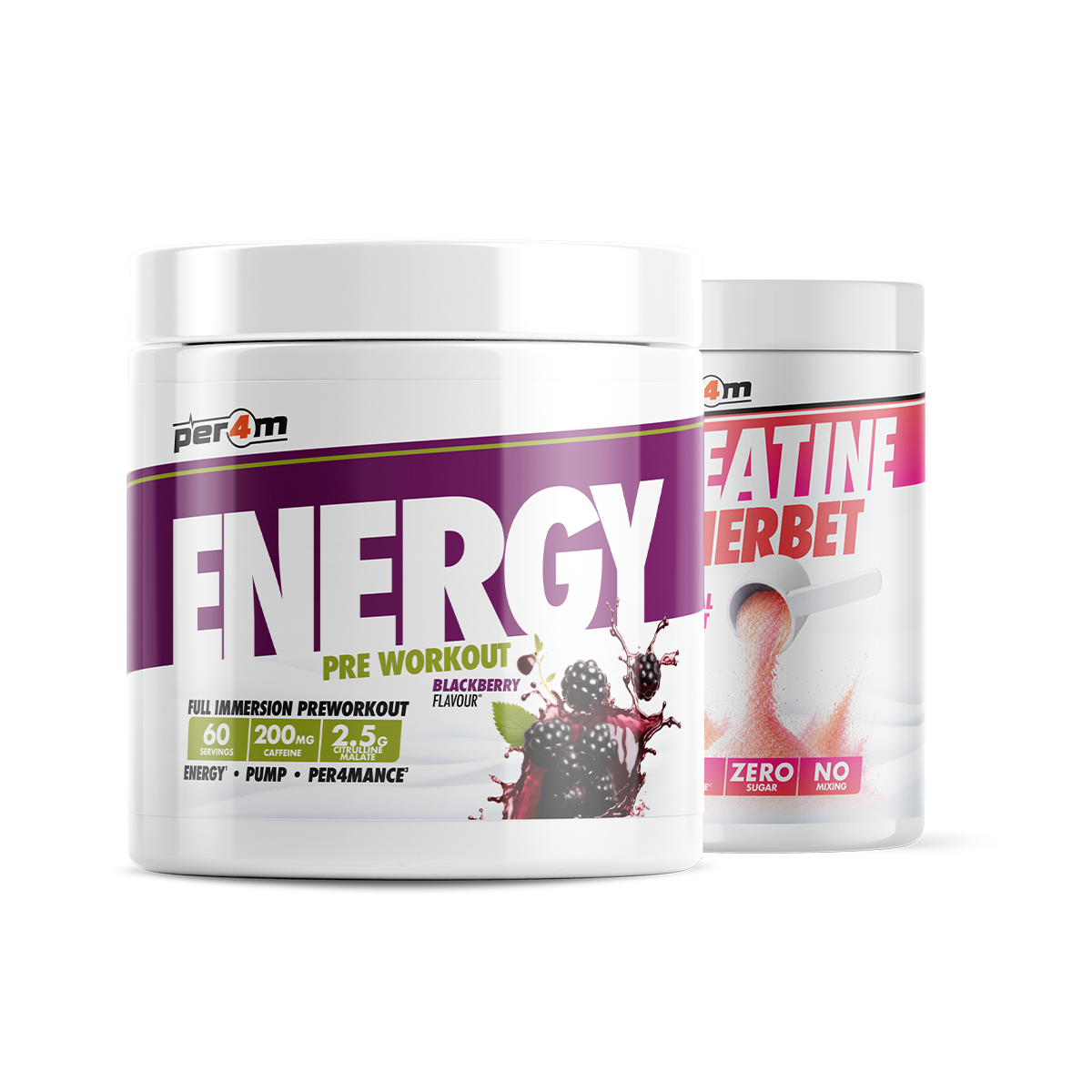 Per4m Energy Pre Workout 390g