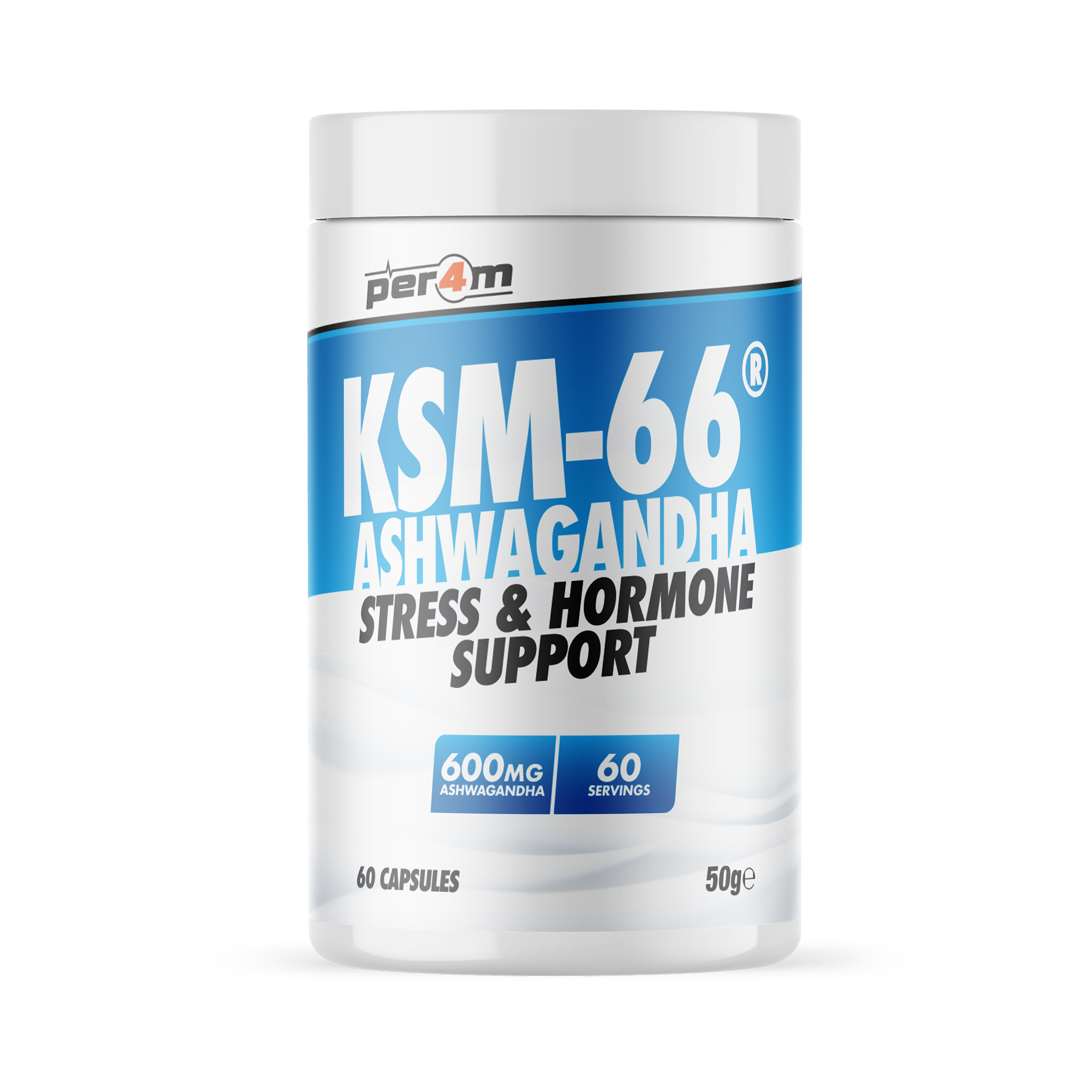 Per4m KSM-66 Ashwagandha 60 Capsules