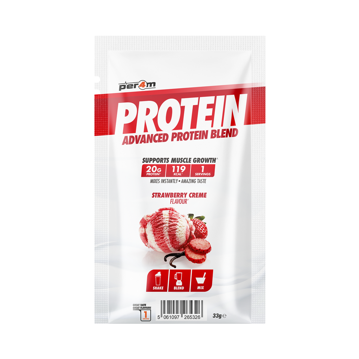 Per4m Advanced Protein Blend 33g Sachet
