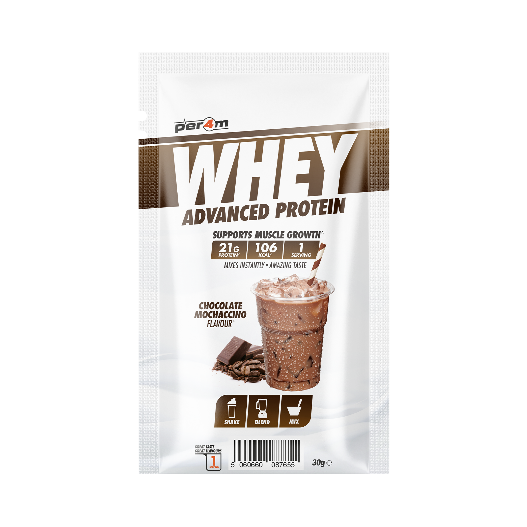 Per4m Whey Protein Sample Sachets 30g