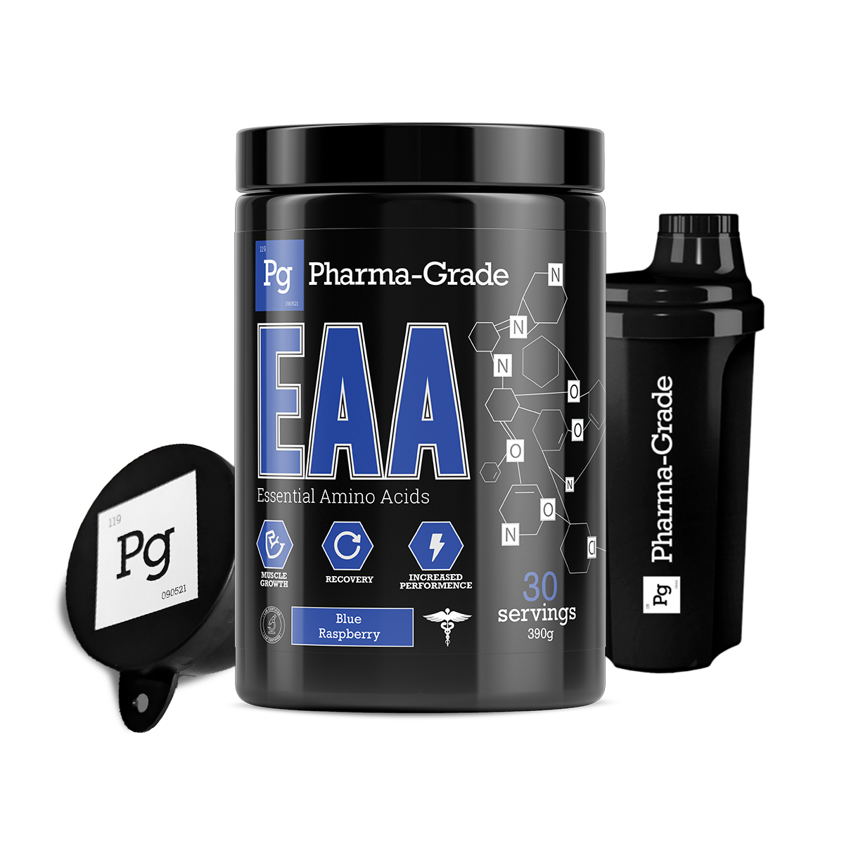 Pharma-Grade EAA Essential Amino Acids 390g